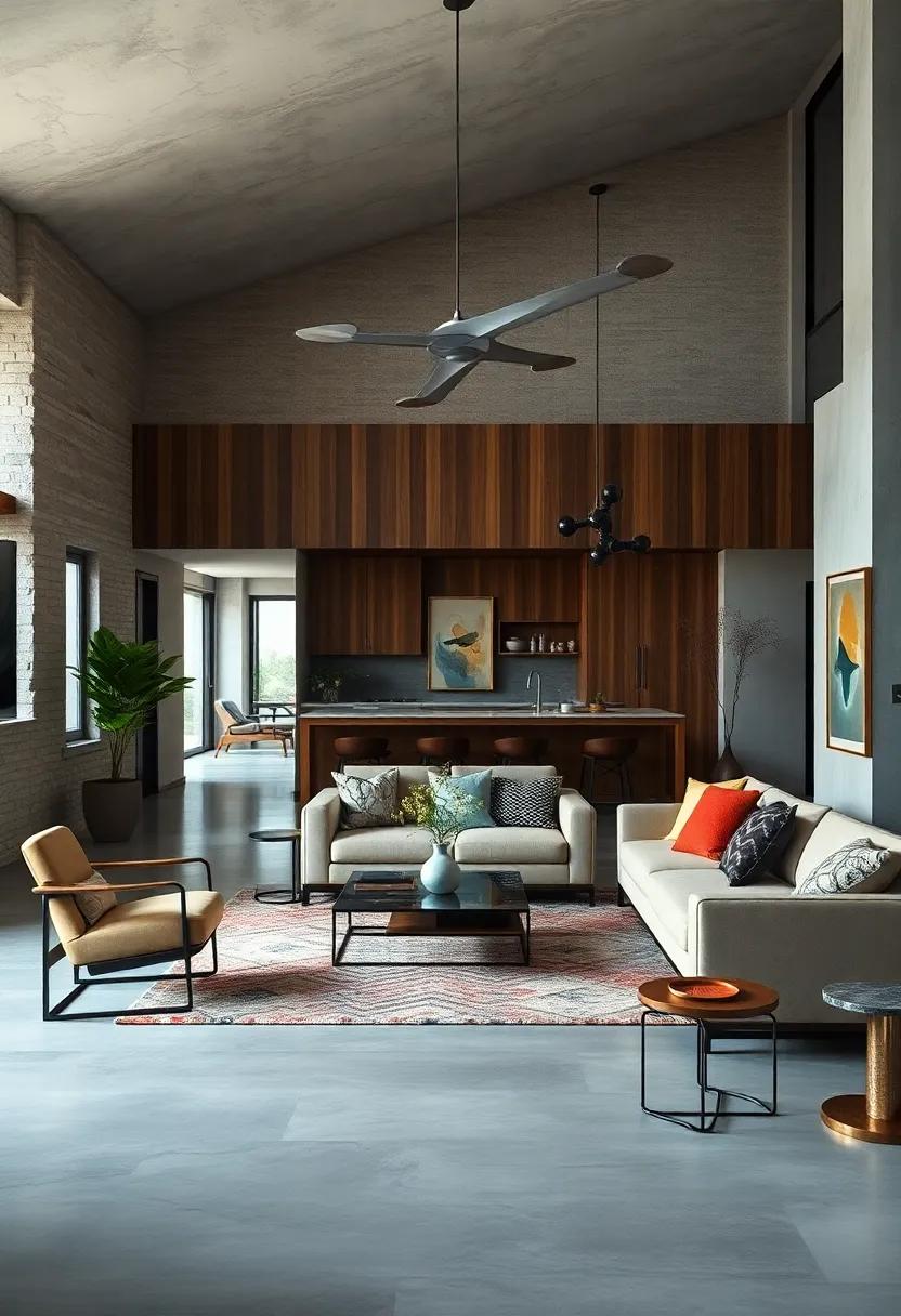 Vintage Accents: Integrate a few vintage⁣ pieces to add character and warmth, enhancing the modern elements of your open concept design