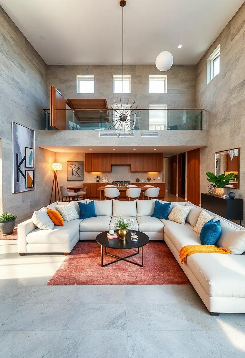 Design Multi-functional Spaces: choose a sectional with a pull-out bed for added functionality in guest accommodations