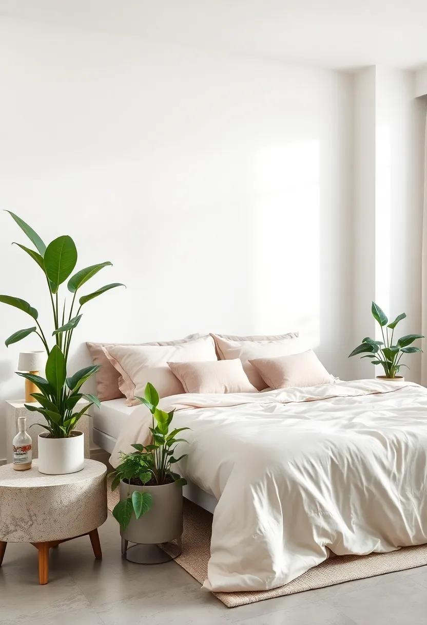 Greenery Love:⁤ Introduce pastel‌ planters ⁣with serene indoor plants to bring life,⁢ freshness, and ⁤a‌ touch ⁢of nature into your bedroom