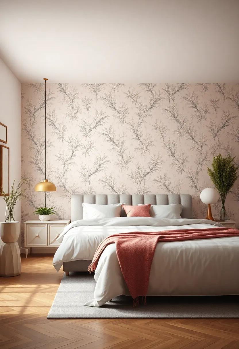 Subtle⁤ Patterns: Incorporate pastel-hued ⁤wallpaper with gentle patterns, like florals or​ stripes, to add a touch ⁢of whimsy without overwhelming ⁤the⁢ space