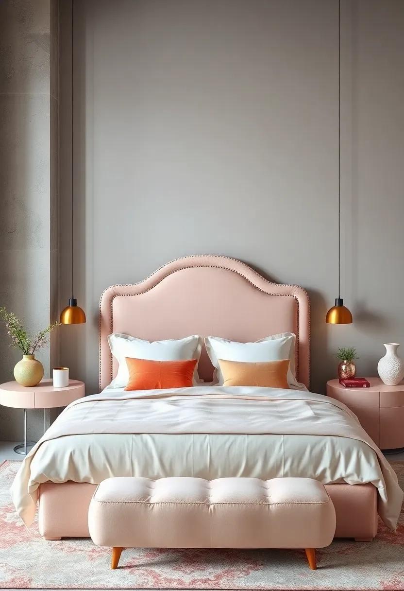 Unique‍ Headboards:​ Consider a custom or vintage ⁣headboard upholstered⁤ in​ a soft pastel fabric to make your bed⁤ the star of‍ the ⁢room