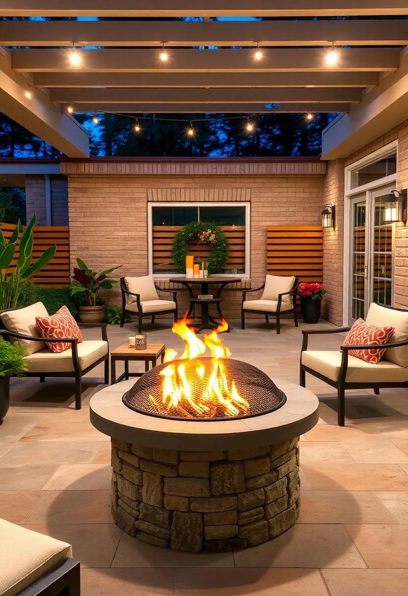 Best Choice Products ‍42-Inch ​Fire Pit: Designed​ with a stylish iron mesh‌ lid, ⁤this fire pit provides heat ‍while keeping embers contained, creating a safe, inviting atmosphere⁣ for ‍nighttime conversations
