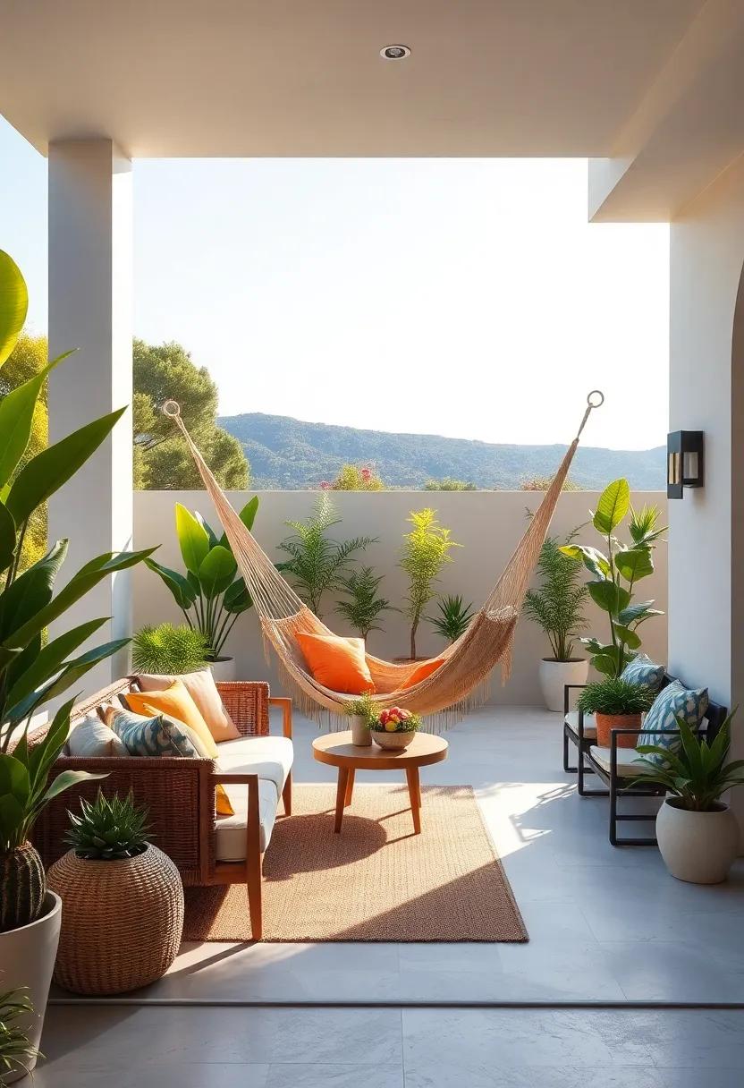 Hammock Hangout: set up ‍a cozy ​hammock⁢ strung between two trees for ultimate relaxation while soaking up ‍the⁤ sun