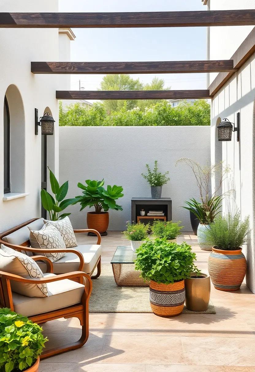 Mediterranean Herbs: Create a herb⁢ garden ​in decorative pots‍ to infuse your ‍meals with fresh⁤ flavors and aroma