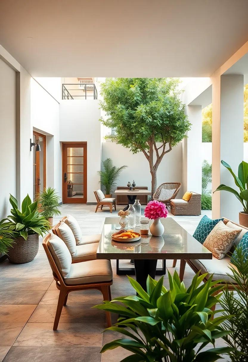 Interactive Dining Experiences: Explore unique furniture designs,⁤ such as movable tables‍ and convertible‌ seating, that⁤ foster engagement⁣ and conversation⁣ among guests