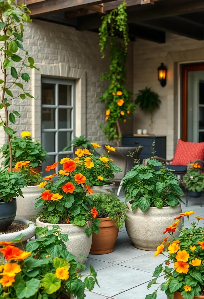 Nasturtium: These beautiful⁣ edible flowers ⁢bring a peppery kick ⁤to salads and‍ dishes, making⁣ them as much a feast for the ​eyes as for the‍ palate