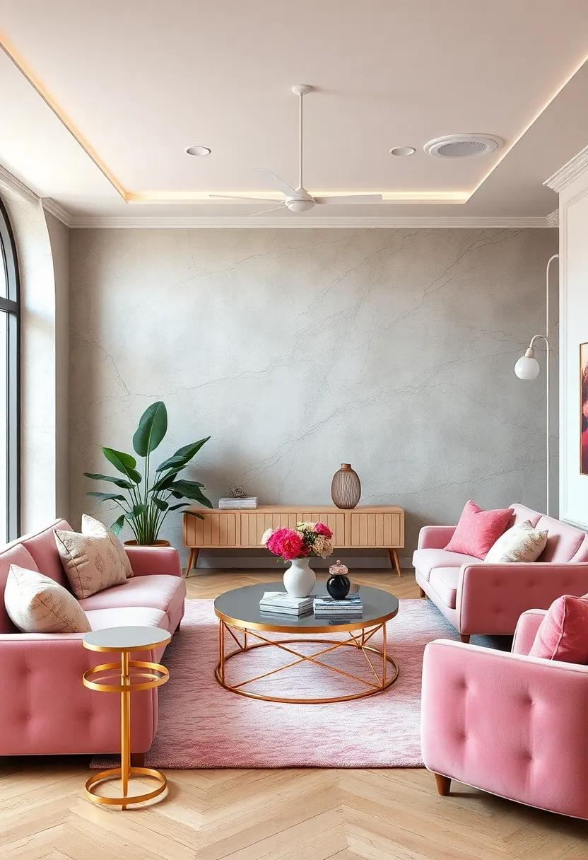 Discover how to blend contemporary⁣ styles with ⁣vintage rose gold pieces, adding ​a⁢ touch of nostalgia to your luxurious interior