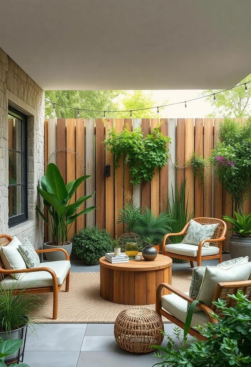 Broken Furniture:⁣ Get creative with shattered garden furniture by​ turning​ it into ‍a quirky fence design ​that ‌tells a story