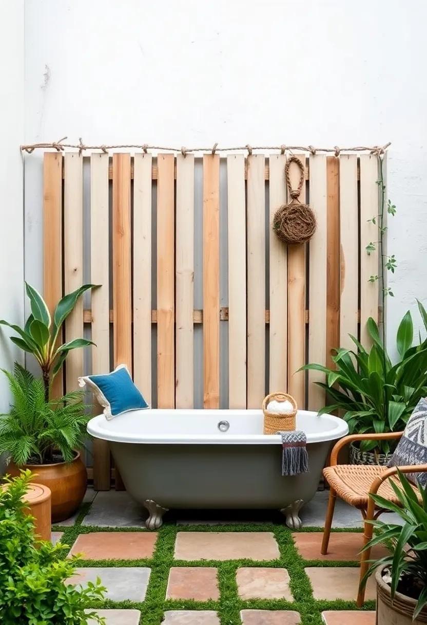 Old Bathtubs: Transform a discarded bathtub into a whimsical garden feature that also‌ serves as a creative ⁣barrier