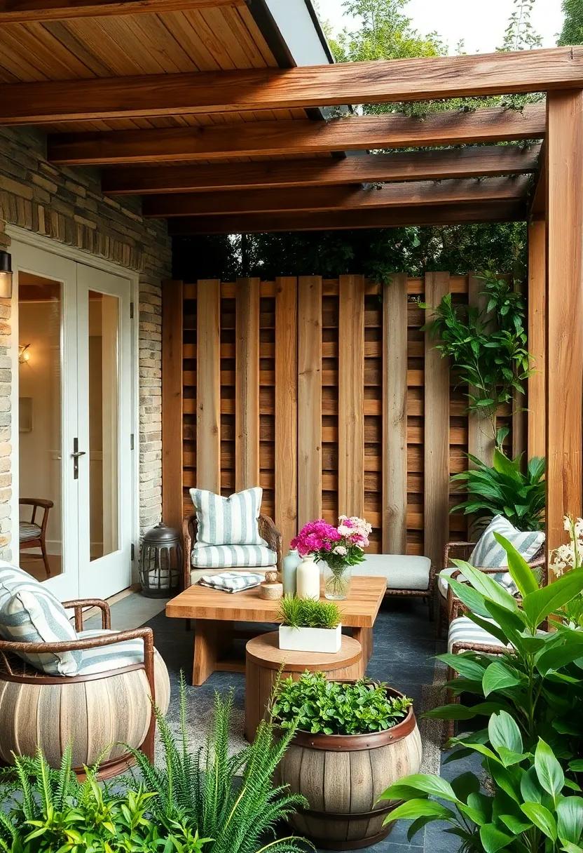 Old Fence Panels: Give a second life to aged fence⁣ panels by cutting, painting, or reassembling them into new designs