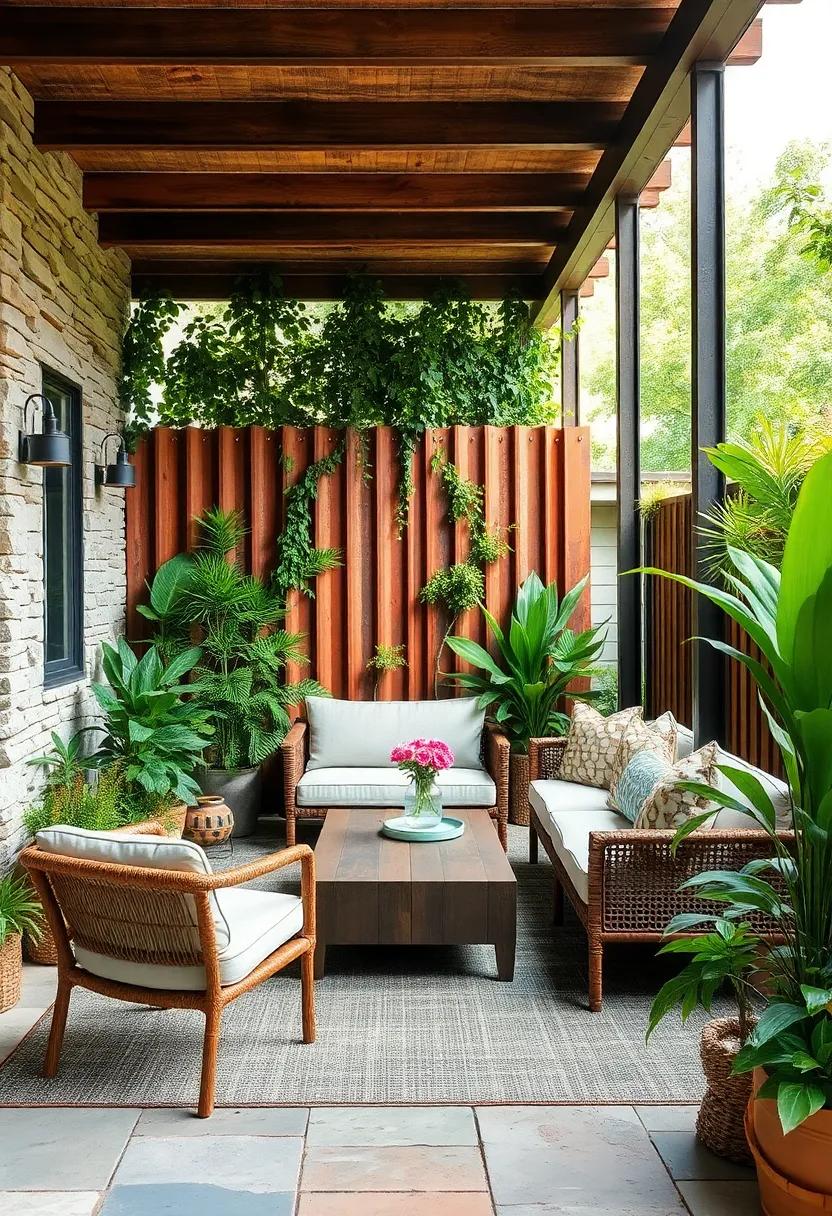 Reclaimed Metal ⁣Sheets: Incorporate rusty ⁣metal ⁤sheets for an industrial look that also helps keep unwanted critters out