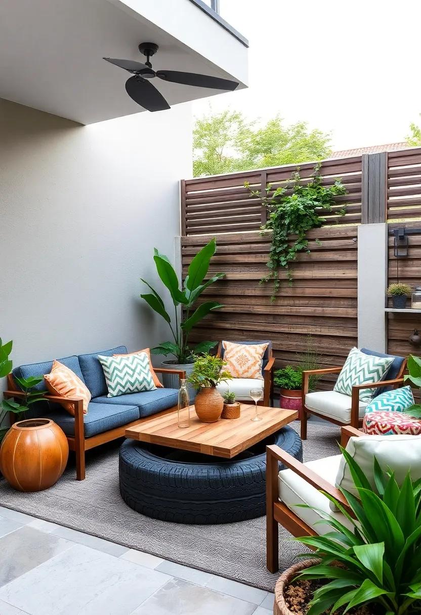 Recycled Rubber Tires: Turn tires ⁤into ⁢colorful, flexible barriers and raised garden beds ⁢that stand the ⁢test of​ time