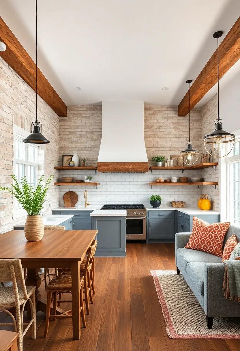 embrace Reclaimed Wood: Incorporate reclaimed wood beams and accents ‌to create a warm and inviting atmosphere that ⁣speaks to rustic charm