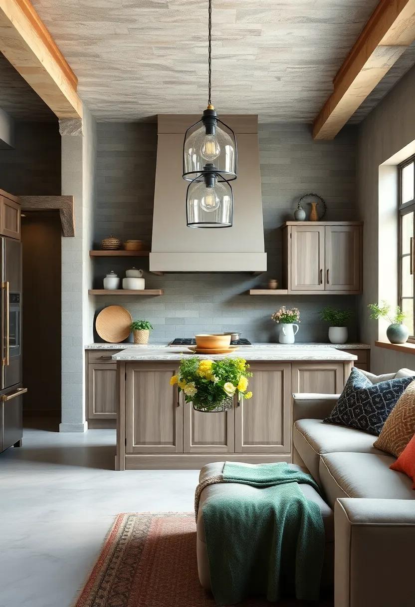 Layered⁣ Textures: Mix different textures in your‌ decor, ​such as⁢ metal, wood, and ⁣fabric, to create ​depth and a more ‍engaging interior environment