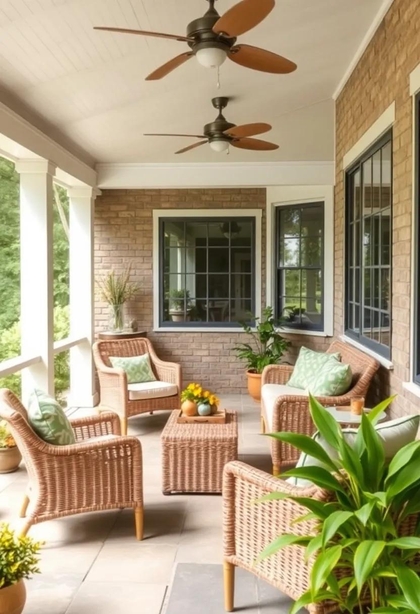 Use Weather-Resistant Materials: Ensure your wicker pieces are made with synthetic⁣ materials that can withstand elements while‌ keeping their stylish appearance