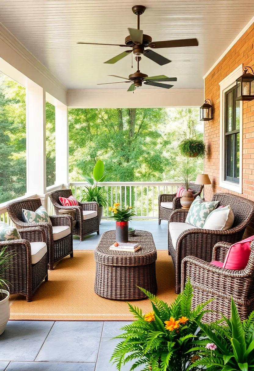 Customize with Paint: Refresh tired wicker pieces with a coat of outdoor paint to revitalize ‍their ​appearance and match your color scheme