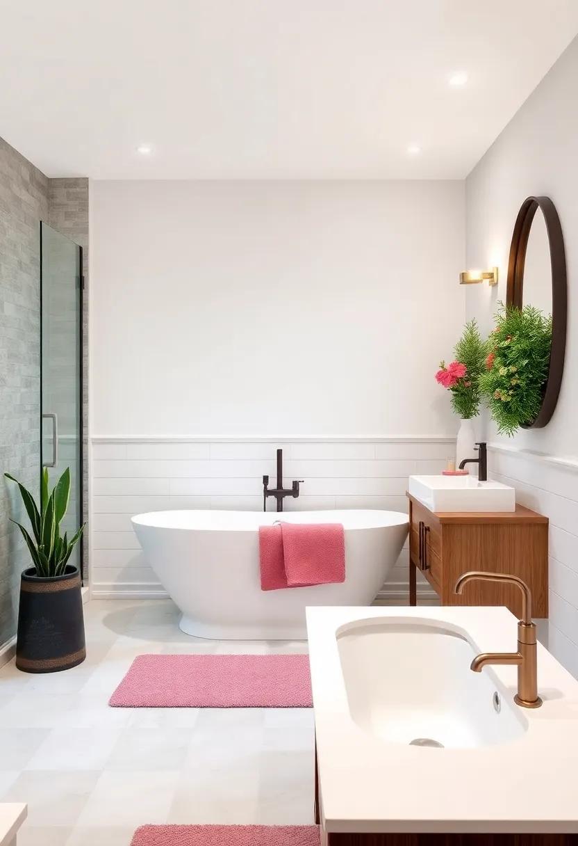 Explore the charm of ship lap wainscoting for a rustic yet stylish touch that adds depth to your bathroom walls