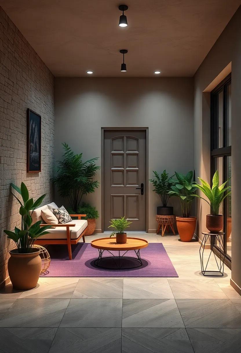 Plant⁣ Lighting for⁢ Fresh Vibes: Incorporate grow lights for houseplants,making⁣ your entryway lively‌ while subtly enhancing the light