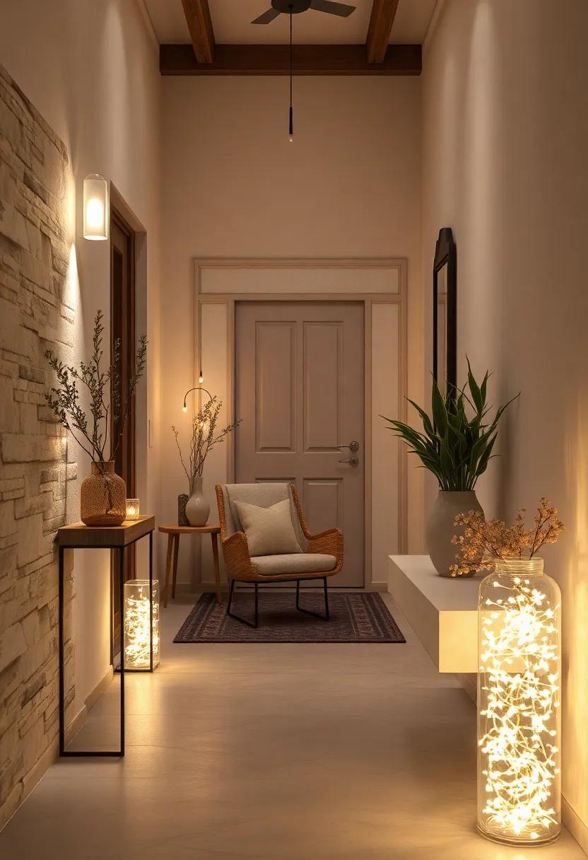 Plugin‌ Fairy ⁢Lights for Convenience: Use plugin fairy lights‌ in decorative jars or glass containers for a charming and effortless lighting solution