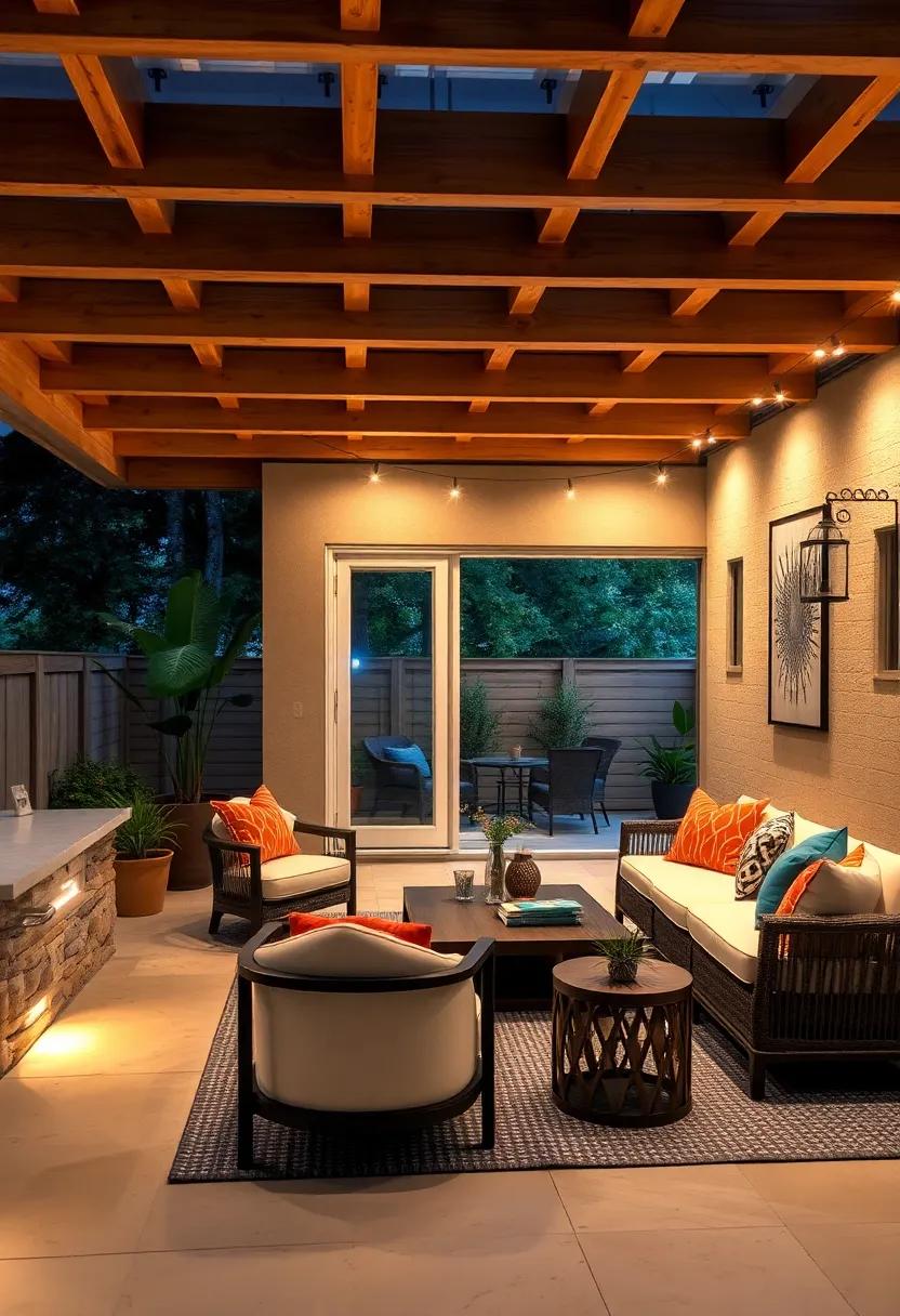 Under-Deck Lighting: Strategically placed LEDs under a raised deck create a dramatic⁤ effect, providing a ⁢warm glow that defines the space beneath⁣ while making it usable at night