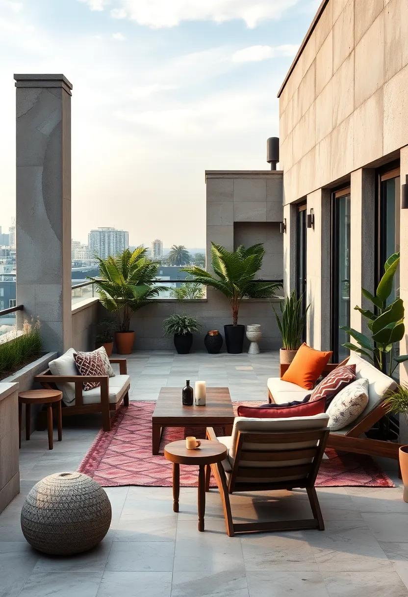 rooftop Retreat: Maximize‌ your urban⁣ escape with light, ⁢folding lounge sets ⁤that can adapt to your‍ rooftop’s limited dimensions