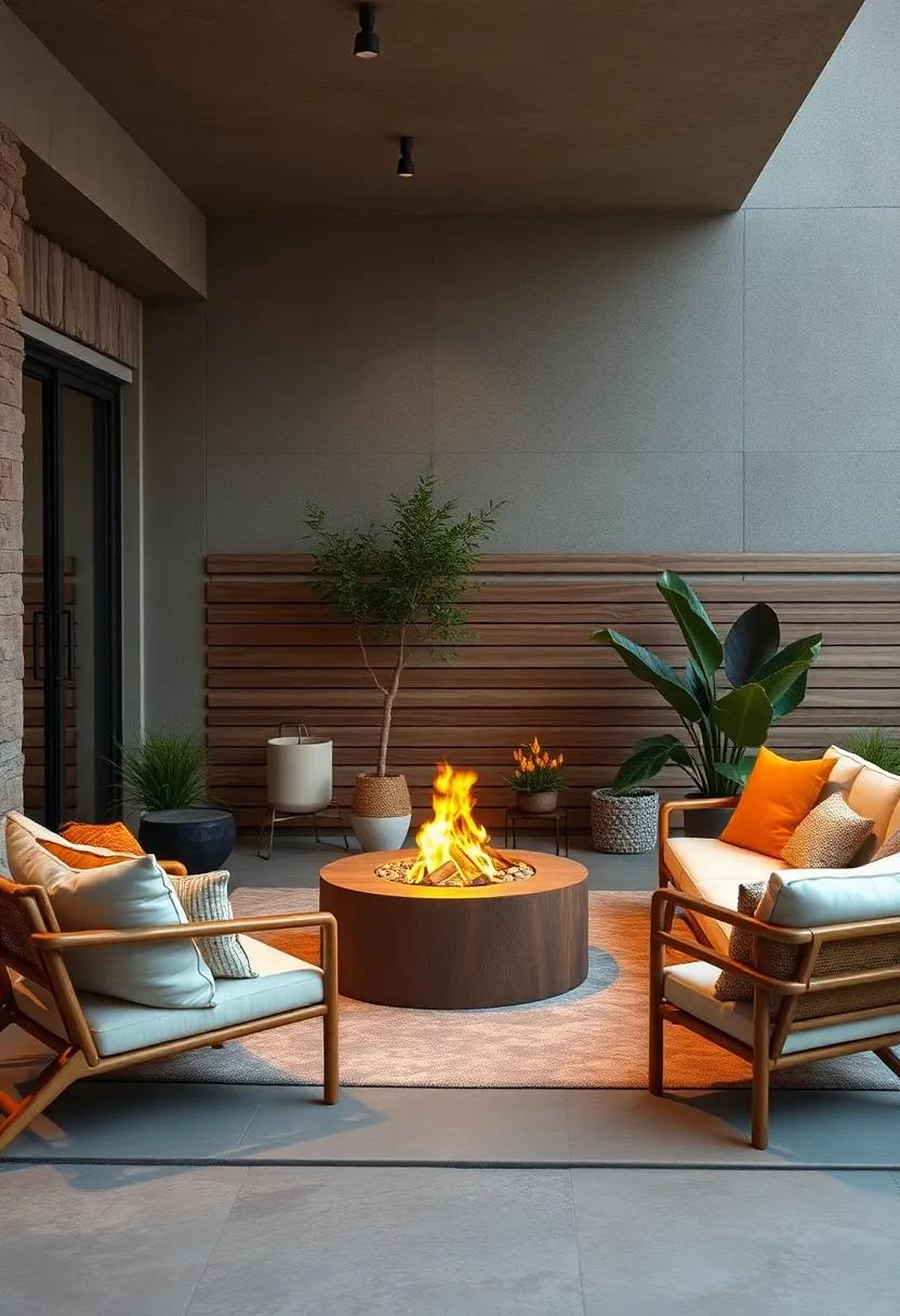 Campfire Comfort: Experience the warmth of⁢ outdoor evenings with collapsible fire‍ pit ⁤seating that can be stored ‌away effortlessly