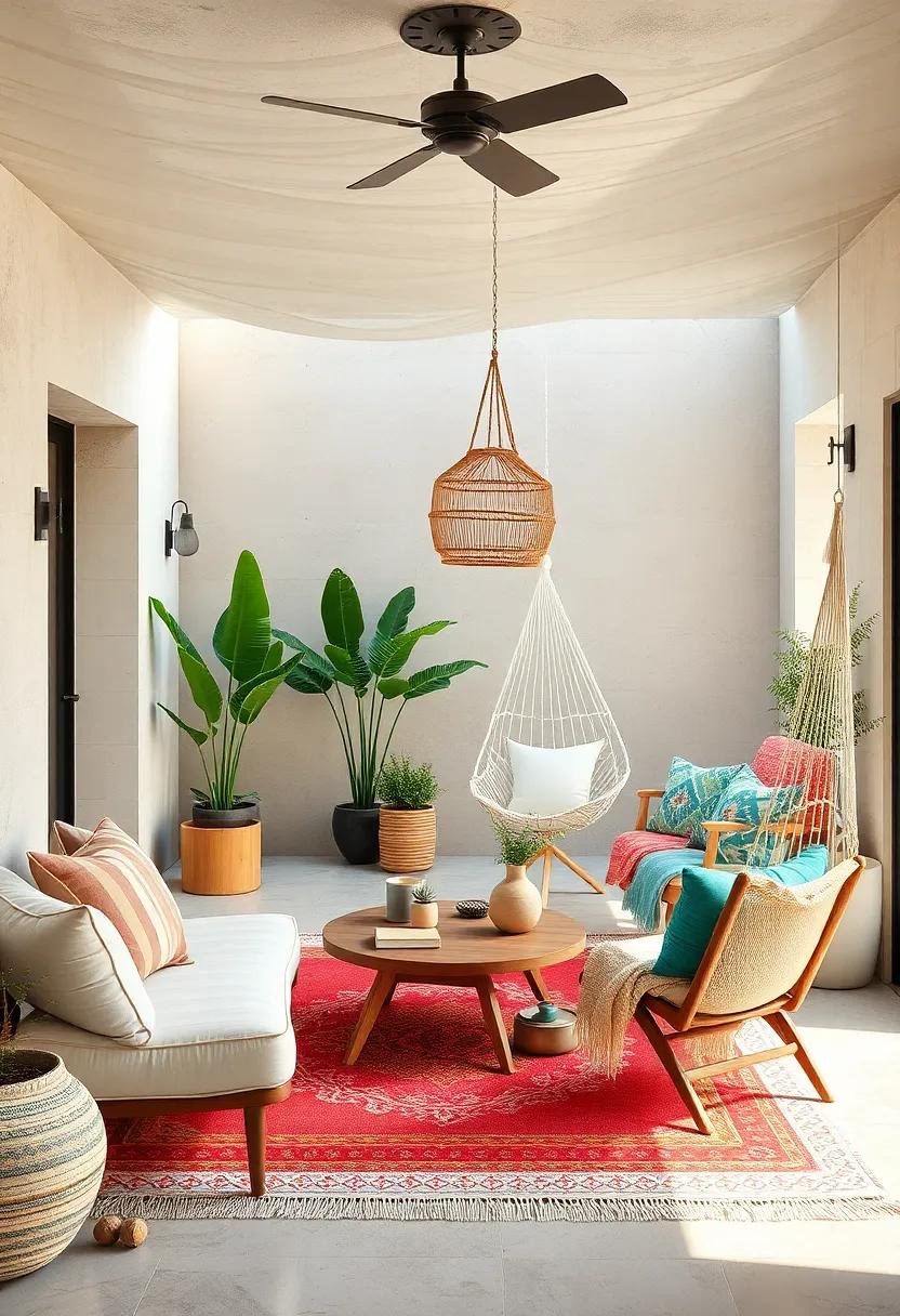 Bohemian Vibes: ⁣Create a dreamy outdoor oasis with⁢ lightweight,collapsible hammocks that‍ can‌ be hung and taken‌ down in minutes