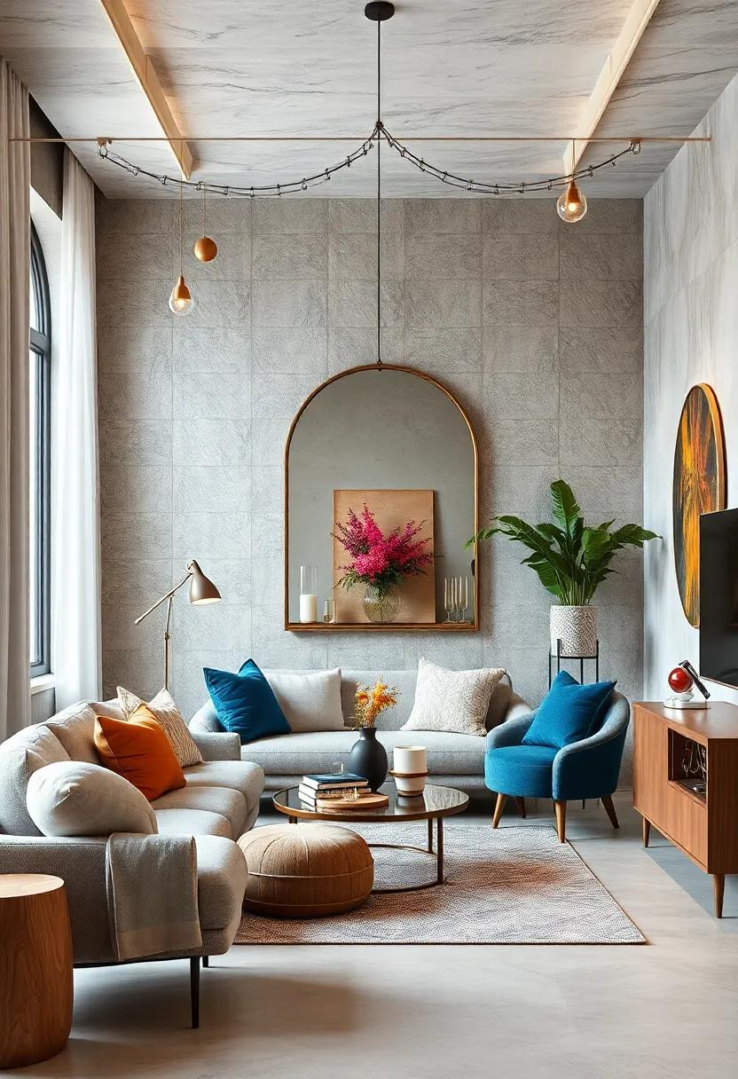 Mirrors as​ Decor: Use mirrors not just for functionality but as artistic pieces that‍ reflect light and​ create‌ the illusion of a larger space