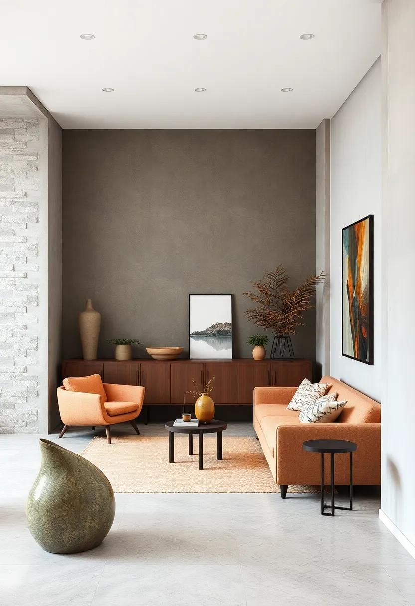 Artistic Furniture Pieces: Invest in statement furniture that serves as⁤ both functional and ⁢decorative,making the ⁢most of limited space ⁣through artistic appeal