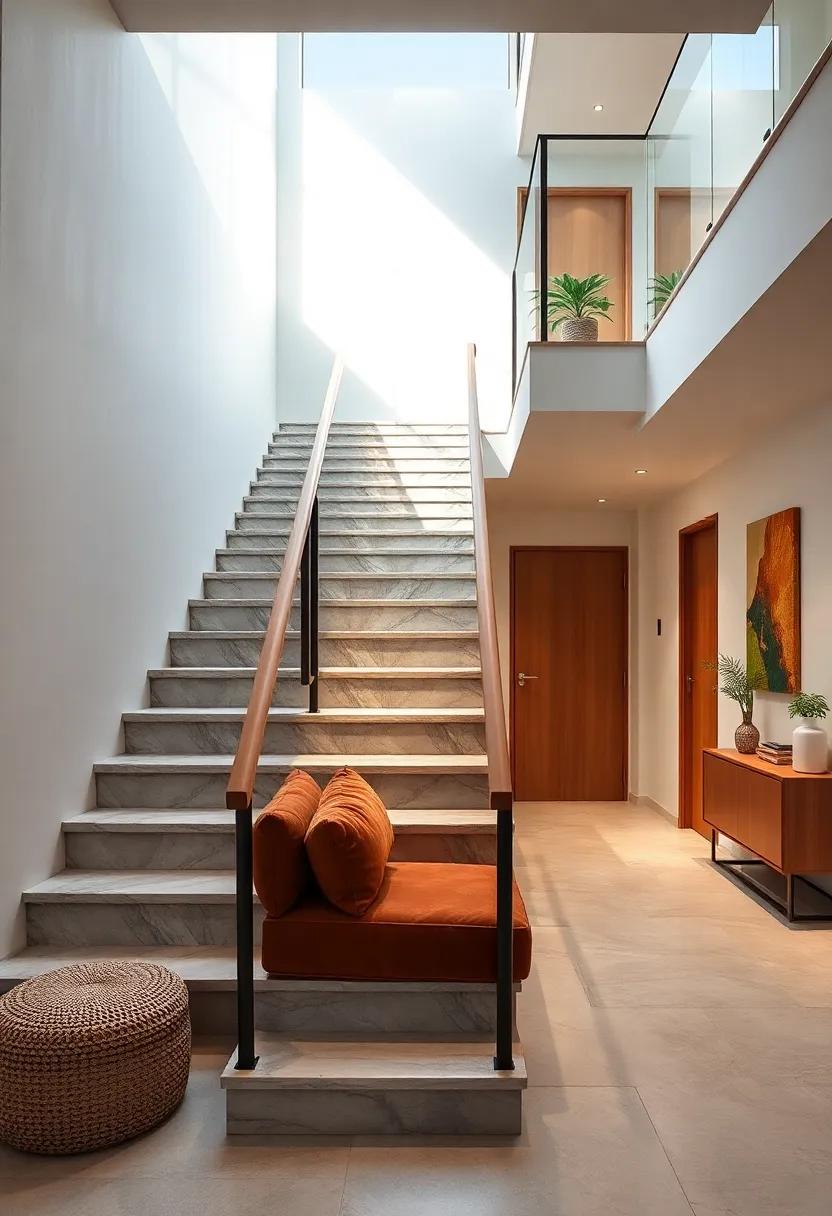 Convertible Design: ⁤Meet a staircase that ‍transforms with ease, featuring a foldable handrail​ that adjusts to cater to different family needs and uses
