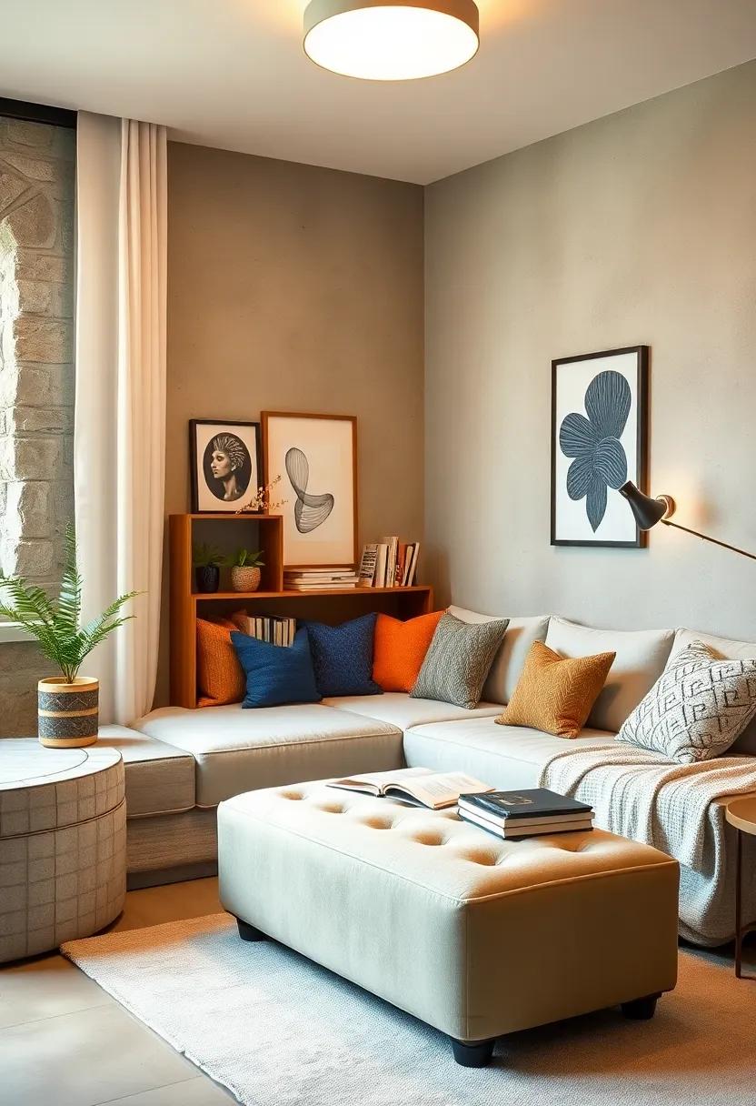 Add a ⁢Cozy ottoman: A ⁢soft ottoman can serve as a⁣ footrest, offering an ​extra layer of comfort as you settle in⁢ with a‍ book