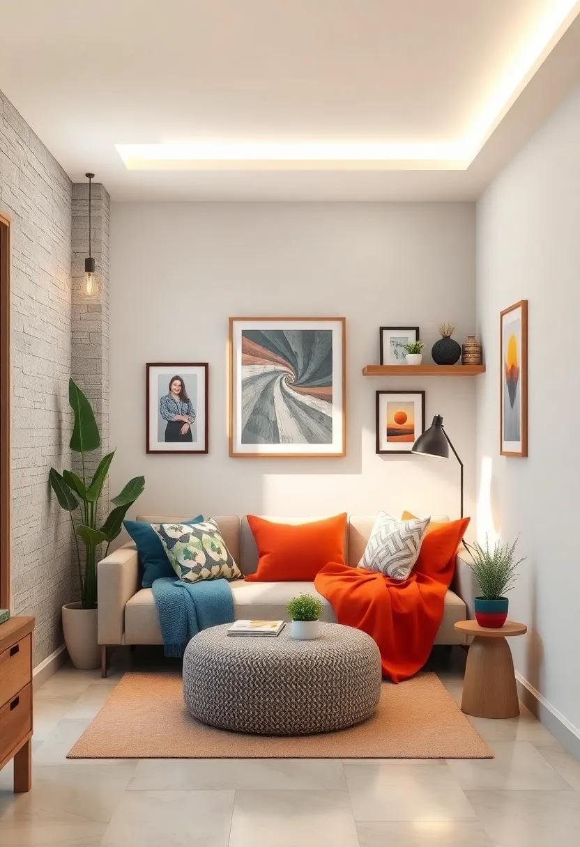 customize Your Wall with Art: Hang ⁣artwork ​or ‌personal photos around ⁣your nook to create a space ​that‌ truly ‌reflects ‌your ⁤personality