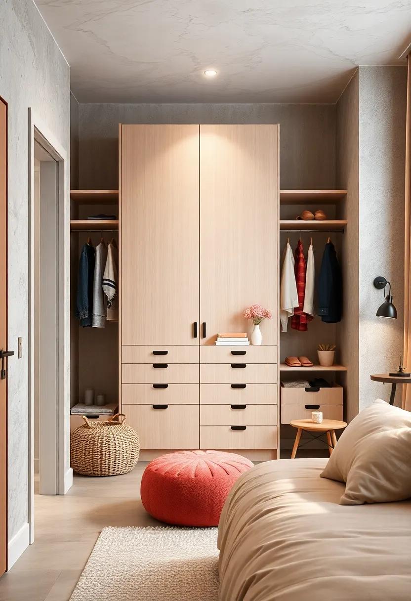 Brighten‍ Up⁣ the Space:⁣ Choose light-colored storage bins ⁢and boxes to keep your wardrobe looking⁢ airy and organized