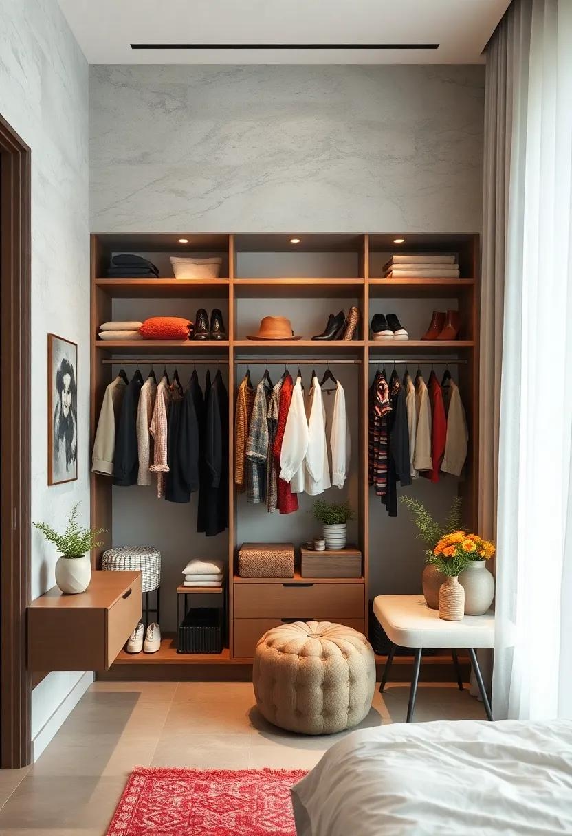 Opt for Visual Displays: Create⁤ a ‘lookbook’⁤ wall of outfits you‌ love, showcasing your style⁣ and helping to streamline choices