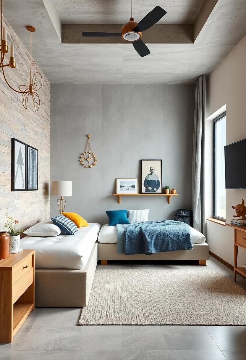 Trundle⁣ Beds: ​A trundle bed is a⁤ smart option ⁣for sleepovers, providing an extra⁤ bed that ⁢tucks neatly away during the day