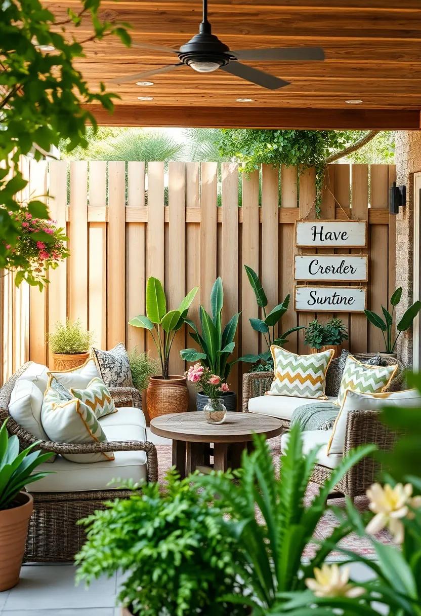 Garden Signs:⁢ Personalize⁣ your space‍ with charming ⁣handmade signs‌ or quotes that⁤ resonate with your‍ gardening journey