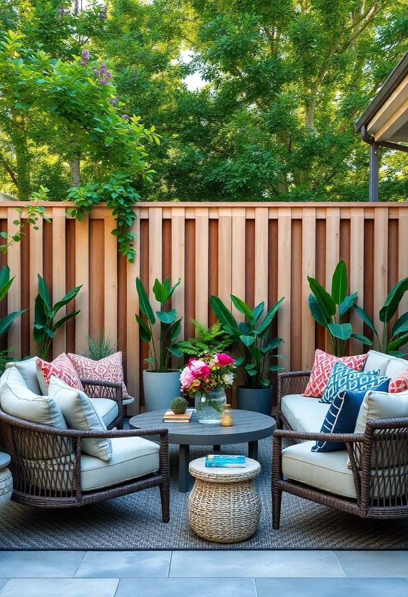 gabled Fencing: ⁣Consider a gabled​ top on your fence to add ‍an ⁣architectural ⁢element that breaks the monotony of standard fence lines