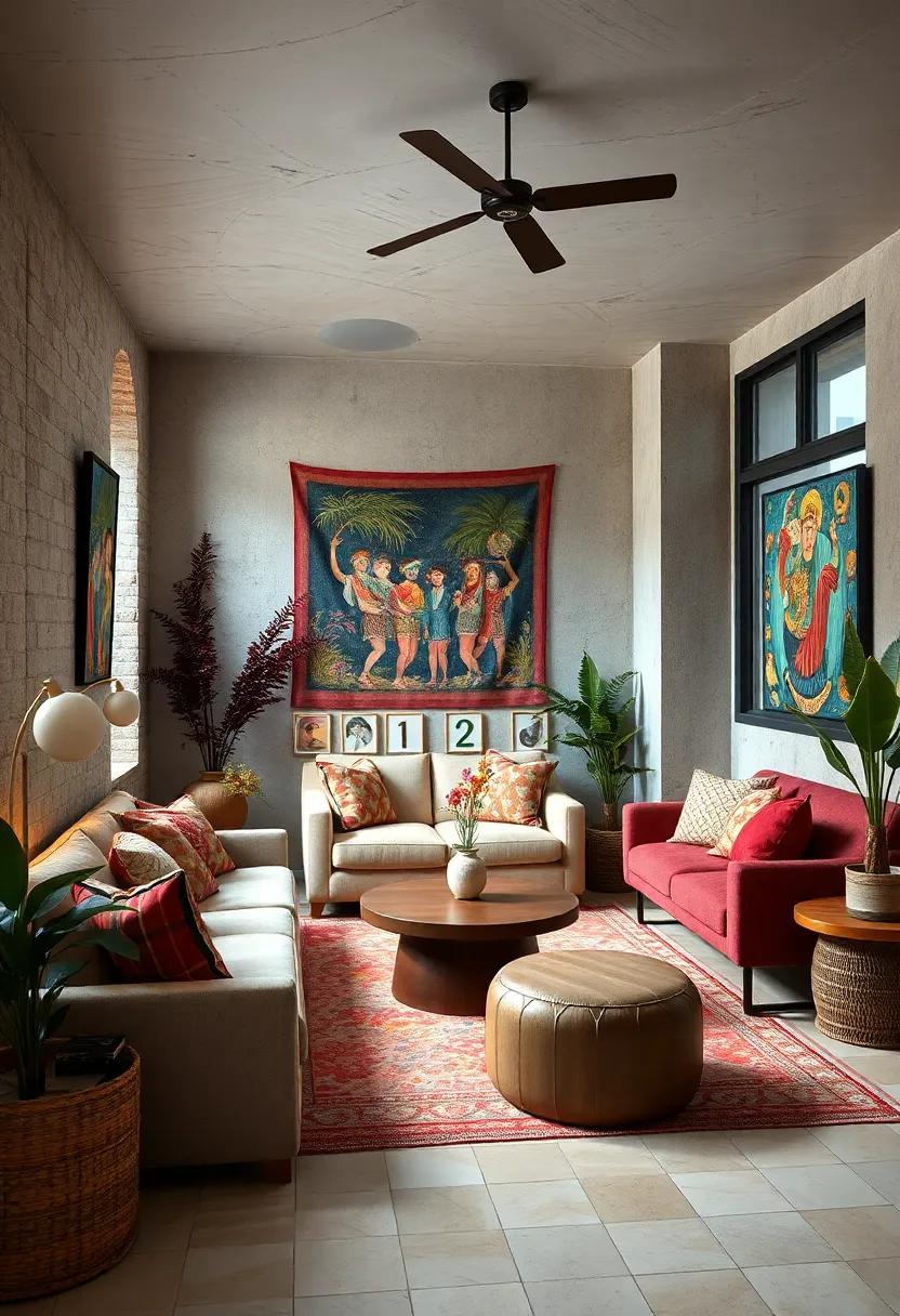 Cultural Decor:‌ Incorporate items from different⁣ cultures, such as tapestries,⁤ ceramics, or ⁢traditional art ⁢pieces ⁣to⁣ create an inspiring ‌and diverse ⁤environment