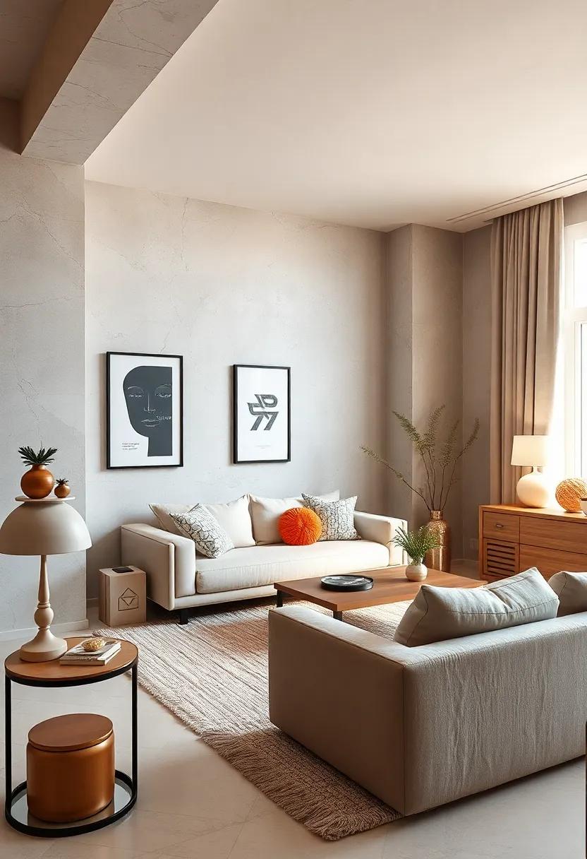 Minimalist Chic: Opt for a clean, ​clutter-free aesthetic with neutral colors, sleek furniture, and geometric decor⁣ to foster‍ a​ calming⁤ and focused environment