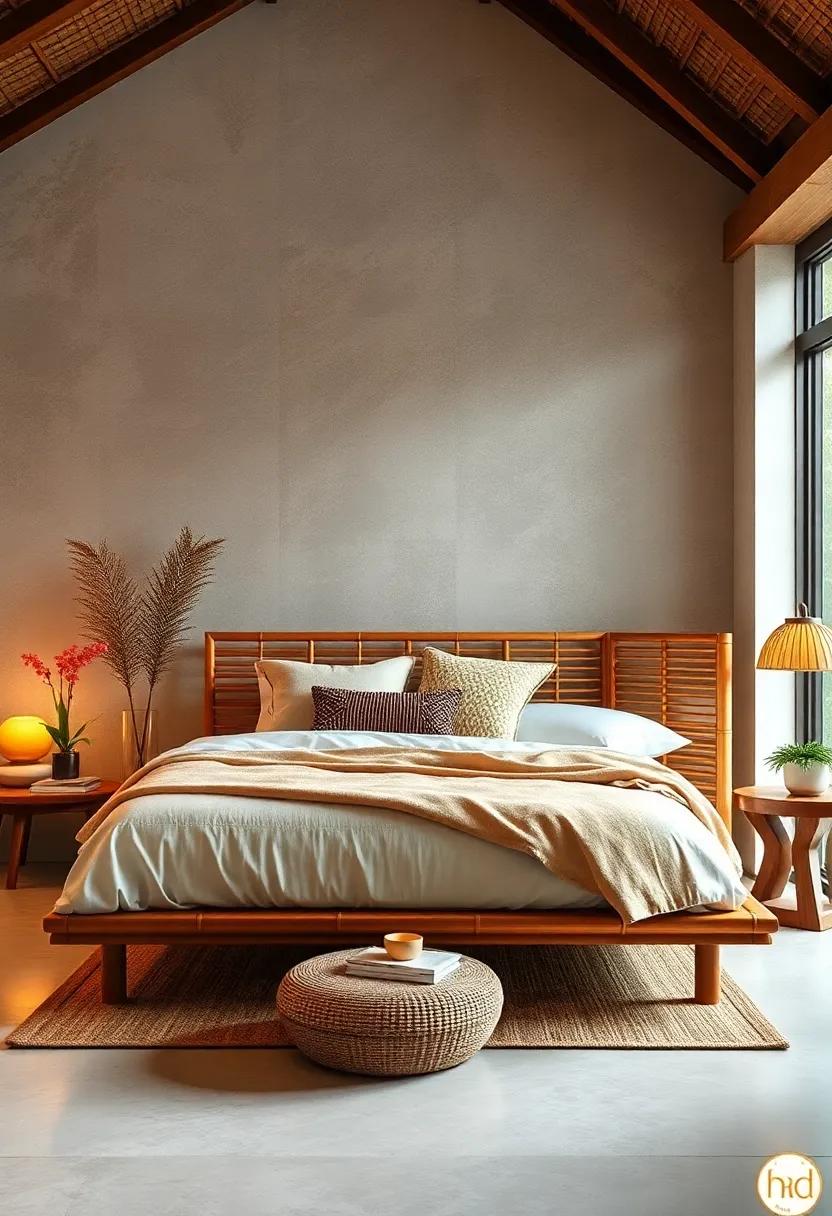 Immerse yourself in tranquility with a⁢ bamboo bed frame designed for ultimate support, seamlessly integrating comfort with ‍natural aesthetics