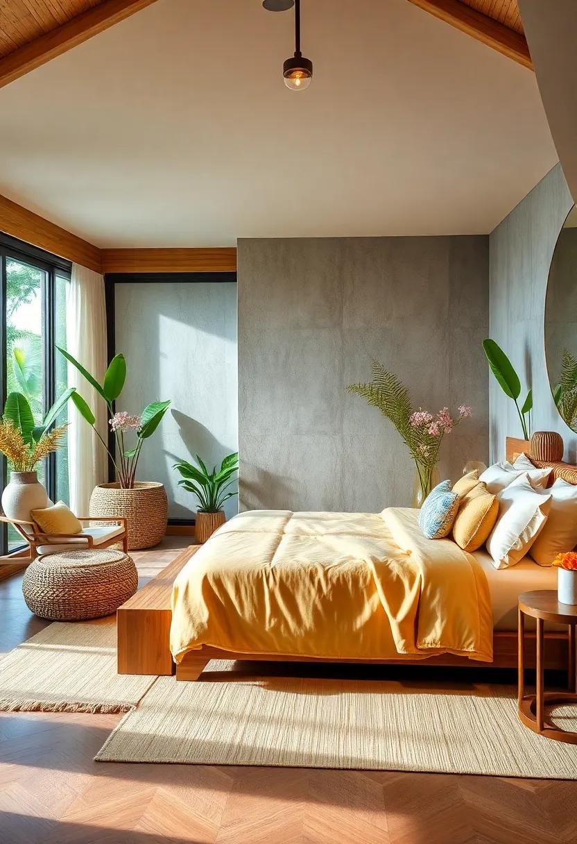 Liven up your bedroom with ⁢bamboo-infused ‌textiles, such as throws and pillow coverings, that are not only stylish but also eco-friendly