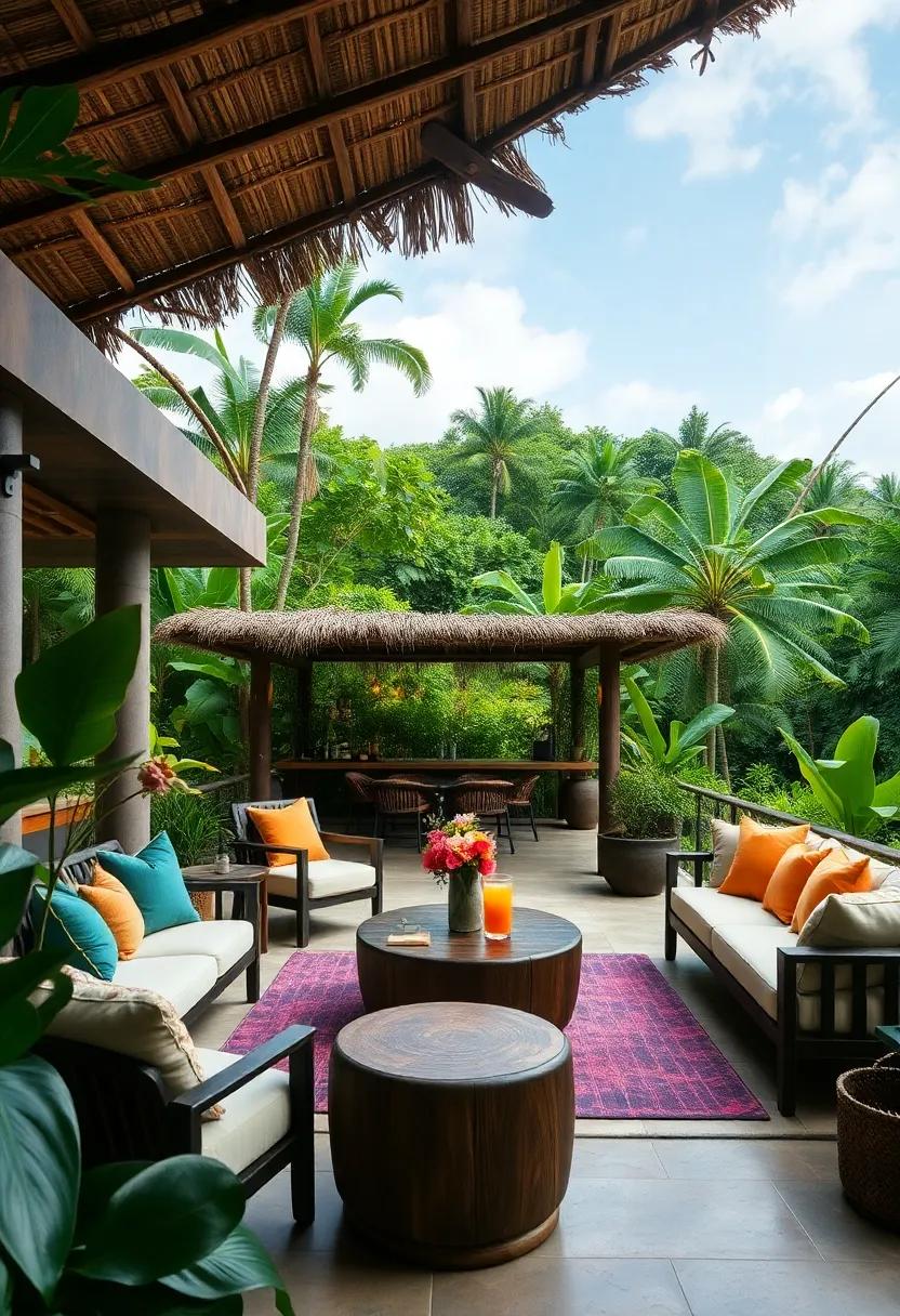 Tropical Forest ⁢Retreat in Maui: A hidden gem surrounded by mystic rainforests, this‍ tiki bar combines lush flora with refreshing cocktails made from freshly-squeezed local juices