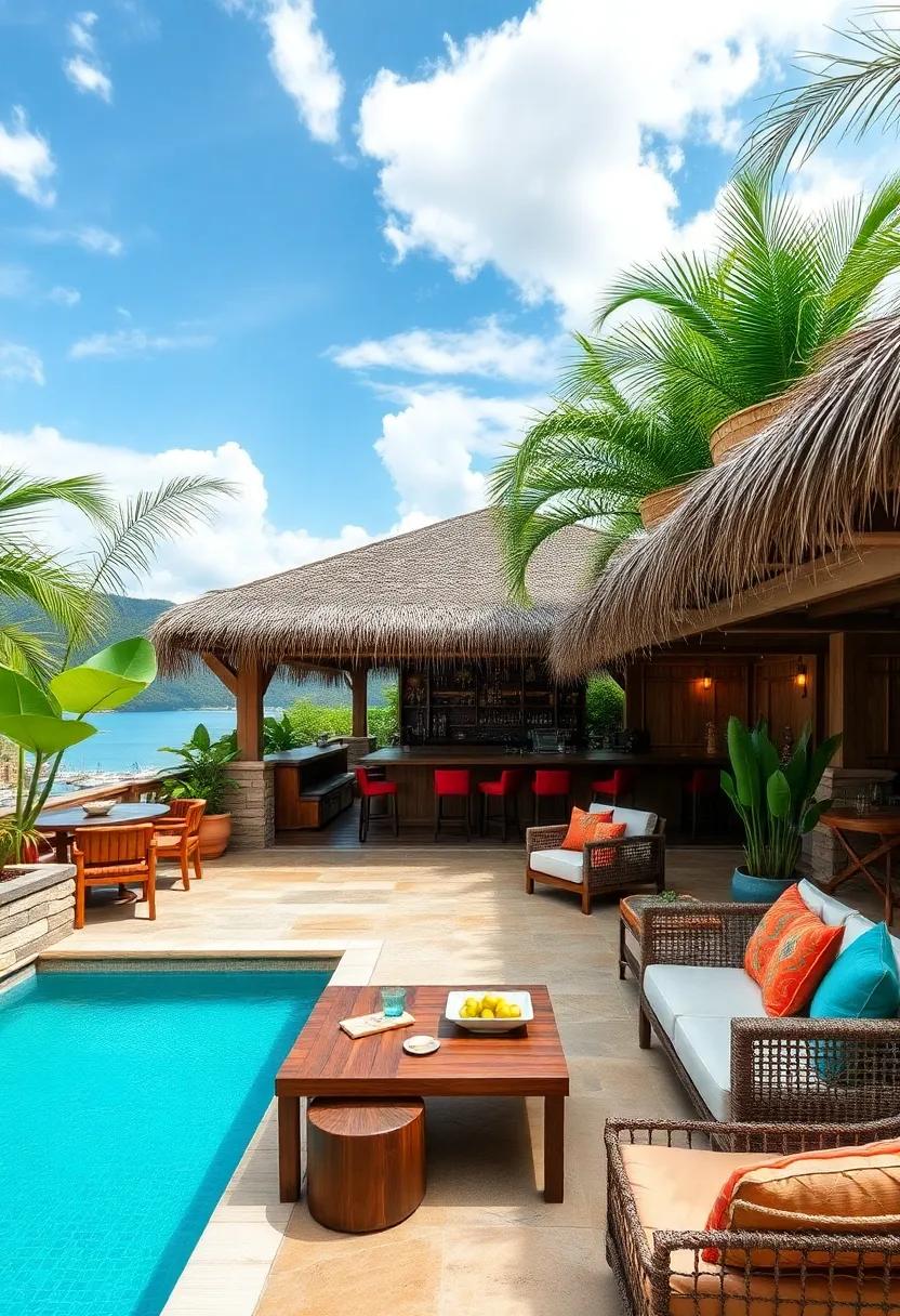 St. Thomas Views: Perched high above the bustling harbor, this tiki bar offers stunning views of the Caribbean Sea, complemented by an extensive menu of rum-based specialties