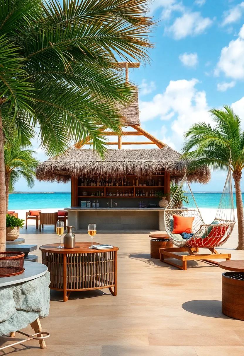 Vieques Vibes: Located ⁢on a picturesque beach, this‍ tiki bar seamlessly blends ​into ​the surroundings, offering guests the chance to sip⁣ drinks made with local⁢ spirits while lounging on a hammock