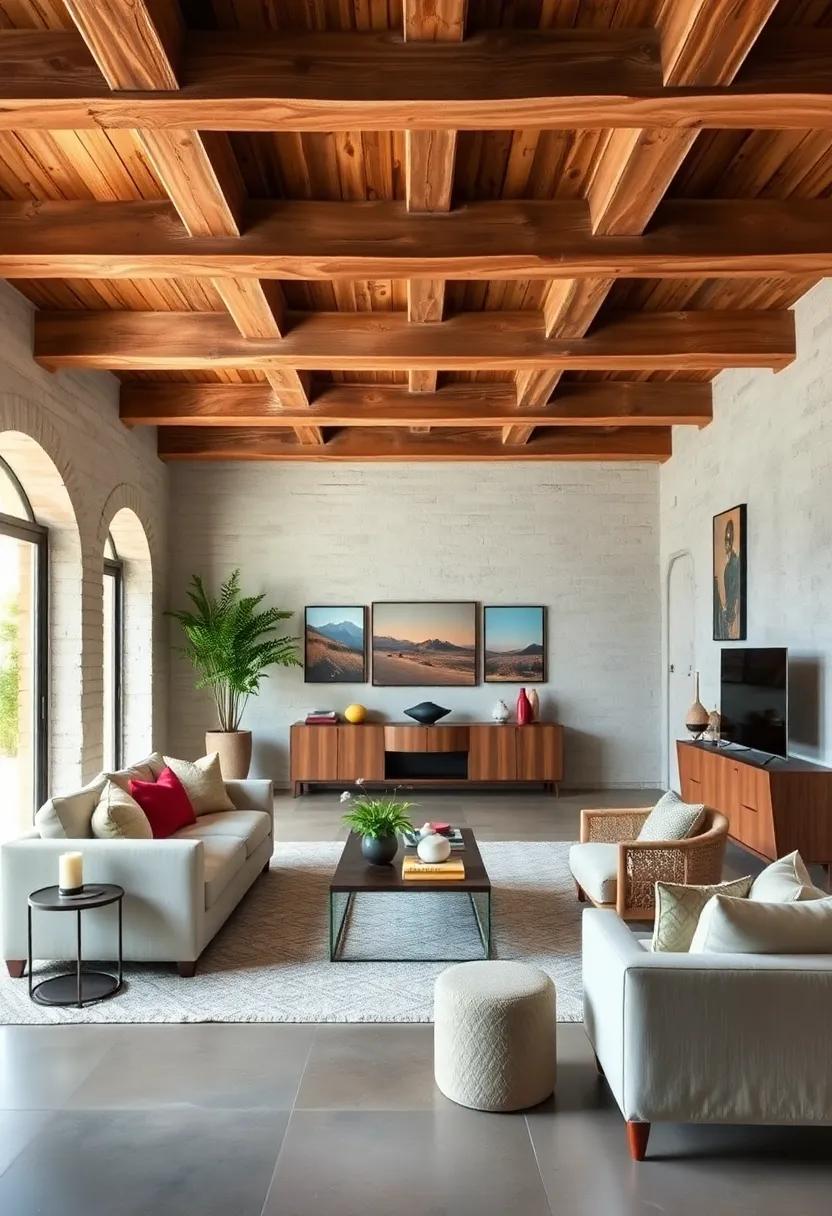 Celebrate the natural imperfections of the wood beams with minimalistic ‌decor that ‍highlights their beauty​ and uniqueness