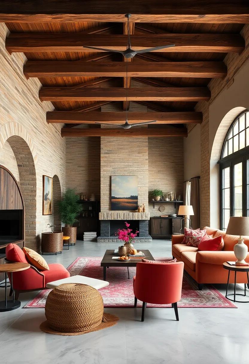 Mix and match throw pillows in ‌varied fabrics and patterns to add texture against​ the sturdy ⁤wood