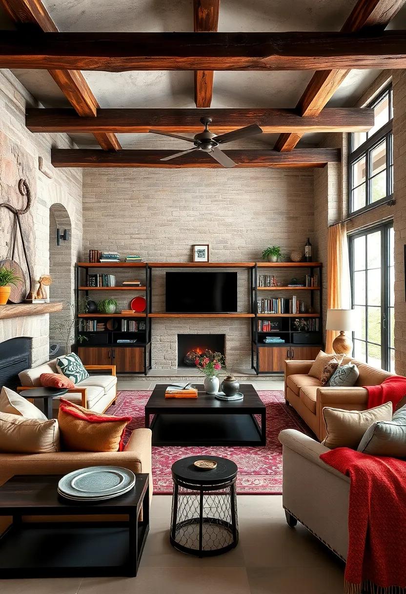 Incorporate​ open⁣ shelving made from ⁤reclaimed wood‌ to showcase vintage books ⁤and collectibles