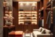 25 Stunning Ideas for a Luxury Walk-In Closet with Elegant Lighting Design