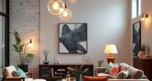 29 Unique Lighting Fixtures to Transform Your Eclectic Living Room into a Chic Haven