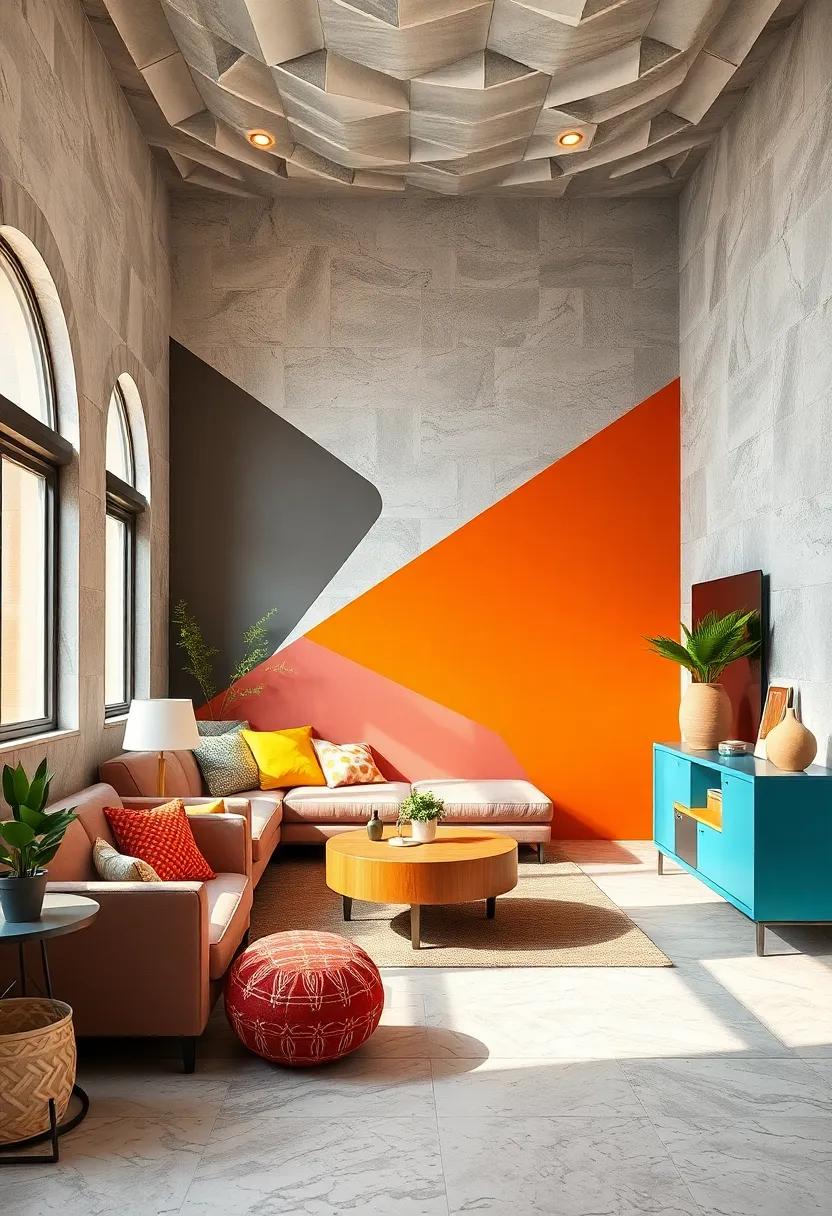 Artistic Angles: Adorn the ⁢walls with angular designs and ​dynamic shapes in a variety of hues, ‍creating an ⁢environment that sparks curiosity and creativity